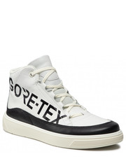 Sneakersy Sneakersy  - Street Tray K GORE-TEX 70524360082 White With Black - eobuwie.pl ECCO