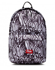 Plecak Plecak  - Babylon Animal Aop Bagde Backpack SCool FBU0003 Bright White Abstract Zebra Aop 13021 - eobuwie.pl Fila
