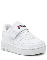 Półbuty dziecięce Sneakersy  - Fxventuno Velcro Kids FFK0012.10004 White - eobuwie.pl Fila