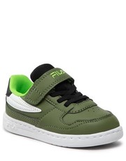 Półbuty dziecięce Sneakersy  - Fxventuno Velcro Tdl FFK0009.63031 Loden Green/Black - eobuwie.pl Fila