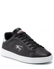 Sneakersy Sneakersy  - Iridecent Detail Cupsole EN0EN01610 Black BDS - eobuwie.pl Tommy Jeans