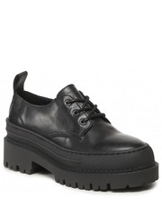 Czółenka Półbuty  - Foxing Leather Shoe EN0EN01905  Black BDS - eobuwie.pl Tommy Jeans