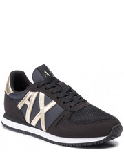Sneakersy Sneakersy  - XDX031 XV137 N692 Black/Lt Gold - eobuwie.pl Armani Exchange