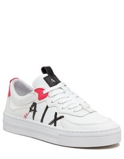 Sneakersy Sneakersy  - XDX096 XV572 S027 White/Coral - eobuwie.pl Armani Exchange
