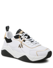 Sneakersy Sneakersy  - XDX104 XV580 S037 Opt.White/Black/Gold - eobuwie.pl Armani Exchange