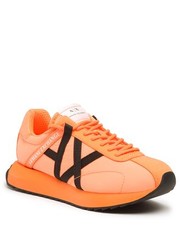 Mokasyny męskie Sneakersy  - XUX150 XV608 R560 Orange/Black - eobuwie.pl Armani Exchange