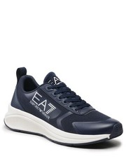Mokasyny męskie Sneakersy EA7 Emporio Armani - X8X125 XK303 R649 Black/Iris/Silver - eobuwie.pl Ea7 Emporio Armani