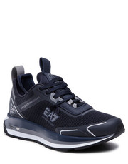 Mokasyny męskie Sneakersy EA7 Emporio Armani - X8X089 XK234 R378 Blu Notte/Grey Flann - eobuwie.pl Ea7 Emporio Armani