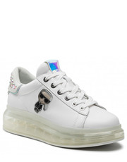 Sneakersy Sneakersy  - KL62633 White lthr/Irdescent - eobuwie.pl Karl Lagerfeld