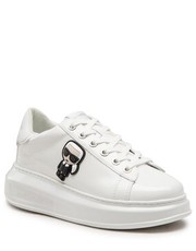 Sneakersy Sneakersy  - KL62530U White Textured Lthr - eobuwie.pl Karl Lagerfeld
