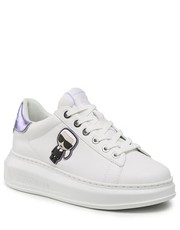 Sneakersy Sneakersy  - KL62530 White Lthr W/Lilac - eobuwie.pl Karl Lagerfeld