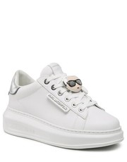 Sneakersy Sneakersy  - KL62576K White Lthr W/Silver - eobuwie.pl Karl Lagerfeld