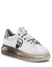Sneakersy Sneakersy  - KL62631D White Lthr W/Black - eobuwie.pl Karl Lagerfeld
