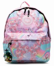 Plecak Plecak  - Holographic Rainbow Crest Backpack YVLR-645 Pink - eobuwie.pl Hype