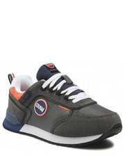 Półbuty dziecięce Sneakersy  - Travis Sport Colors Y04 S Dk Gray/Royal Blue/Orange - eobuwie.pl Colmar