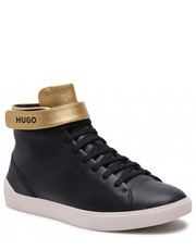 Sneakersy Sneakersy  - Zero 50474397 10202344 01 Black 002 - eobuwie.pl Hugo