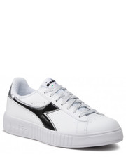Sneakersy Sneakersy  - Step P 101.178335-C1144 White/Silver/Black - eobuwie.pl Diadora