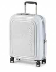 Torba podróżna /walizka Mała Twarda Walizka  - Logoduck + Glitter P10GXV24 Glitter Silver 28U - eobuwie.pl Mandarina Duck