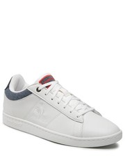 Mokasyny męskie Sneakersy  - Court Allure Workwear 2220196 Optical White/Black - eobuwie.pl Le Coq Sportif