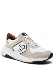 Mokasyny męskie Sneakersy  - MI07-B112-A942-01 White - eobuwie.pl Togoshi