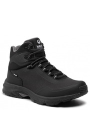 Półbuty Trekkingi  - Fara Mid 2 Dx W Walking Shoe 054-2623 Black/Dark Grey P99 - eobuwie.pl Halti