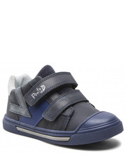 Półbuty dziecięce Sneakersy  - DA03-1-642L Royal Blue - eobuwie.pl Ponte