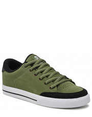 Półbuty męskie Sneakersy  - Lopez 50 AL50 GRBW Green/Black/White - eobuwie.pl C1rca