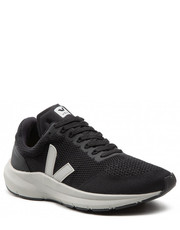 Mokasyny męskie Sneakersy  - Marlin V-Knit LN1002247B Black/Oxford Grey - eobuwie.pl Veja