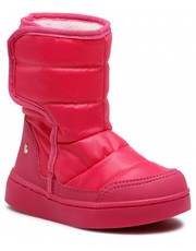 Kozaki dziecięce Kozaki  - Urban Boots 1049125 Hot Pink - eobuwie.pl Bibi