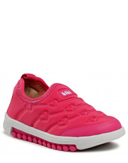 Półbuty dziecięce Sneakersy  - Roller New 679561 Hot Pink - eobuwie.pl Bibi