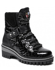 Botki Botki  - 2115459/7 Black - eobuwie.pl New Italia Shoes