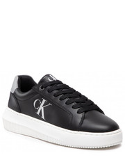 Sneakersy Sneakersy  - Chunky Cupsole Laceup Low Ess M YW0YW00701 Black/Silver 00T - eobuwie.pl Calvin Klein Jeans