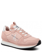 Sneakersy Sneakersy  - Runner Sock Laceup Ny-Lth YW0YW00832 Pink Blush TKY - eobuwie.pl Calvin Klein Jeans