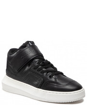 Sneakersy Sneakersy  - Chunky Cupsole Laceup Mid Lth Wn YW0YW00841 Black BDS - eobuwie.pl Calvin Klein Jeans