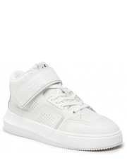 Sneakersy Sneakersy  - Chunky Cupsole Laceup Mid Lth Wn YW0YW00841 Bright White YAF - eobuwie.pl Calvin Klein Jeans