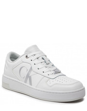 Sneakersy Sneakersy  - Basket Cupsole Bold Mono Lth Wn YW0YW00846 Bright White YAF - eobuwie.pl Calvin Klein Jeans