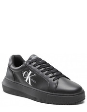 Sneakersy Sneakersy  - Chunky Cupsole Laceup Mon Lth Wn YW0YW00823 Triple Black 0GT - eobuwie.pl Calvin Klein Jeans