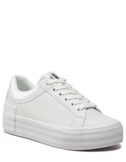 Sneakersy Sneakersy  - Vulc Flatform Bold Lth-Glossy YW0YW00867 White YBR - eobuwie.pl Calvin Klein Jeans