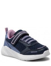 Półbuty dziecięce Sneakersy  - J Sprintye G. A J26FWA 0BC14 C4215 M Navy/Lilac - eobuwie.pl Geox