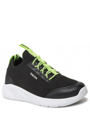 Sneakersy dziecięce Sneakersy  - J Sprintye B. A J25GBA 0006K C9999 S Black - eobuwie.pl Geox