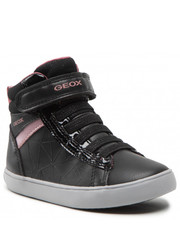 Trzewiki dziecięce Sneakersy  - J Gisli G. A J164NA 00454 C9B8J M Black/Dk Rose - eobuwie.pl Geox