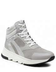 Sneakersy Sneakersy  - D Falena B Abx B D16HXB 08522 C1010 Lt Grey - eobuwie.pl Geox