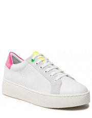 Sneakersy Sneakersy  - D Skyely C D16QXC 08554 C0835 Off White/Fuchsia - eobuwie.pl Geox