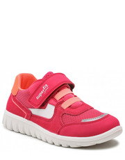 Półbuty dziecięce Sneakersy  - 1-006195-5510 D Pink/Orange - eobuwie.pl Superfit