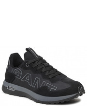 Mokasyny męskie Sneakersy  - Keetoon 24637781 Black/Black G021 - eobuwie.pl Gant