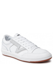 Półbuty męskie Sneakersy  - Lowland Cc VN0A7TNLB411 (Leather) True White/Dawn - eobuwie.pl Vans