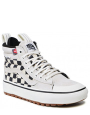 Sneakersy Sneakersy  - Sk8-Hi Mte-2 VN0A5HZZ6LC1 Marshmallow/Checkerboard - eobuwie.pl Vans