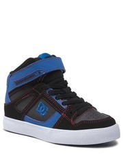 Trzewiki dziecięce Sneakersy  - Pure High-Top Ev ADBS300324 Black/Blue/Red (XKBR) - eobuwie.pl Dc
