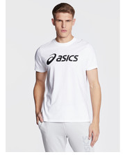 T-shirt - koszulka męska T-Shirt Big Logo 2031A978 Biały Regular Fit - modivo.pl Asics