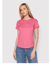 Bluzka T-Shirt Epic Afternoon ERJZT05385 Różowy Regular Fit - modivo.pl Roxy